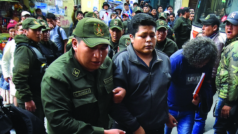 Ministerio de Gobierno ya tiene preparada su acusación contra Franclin Gutiérrez