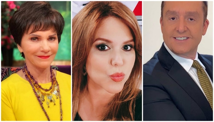 Pati Chapoy, María Celeste Arrarás y Daniel Bisogno (Instagram)