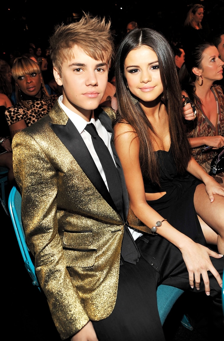 Justin Bieber y Selena Gomez en los Billboard Music Awards 2011 en el MGM Grand Garden Arena (Las Vegas, Nevada)