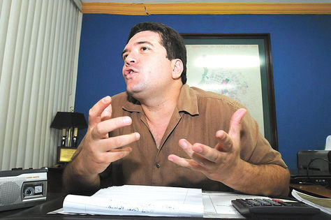 Periodista. Gary Áñez trabaja en medios radiales de Santa Cruz. Foto: Archivo-La Razón