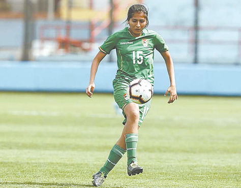 Alurralde, una jugadora talentosa. Foto: Samantha Iturralde