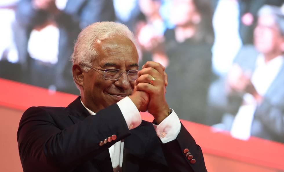 El candidato socialista, António Costa.