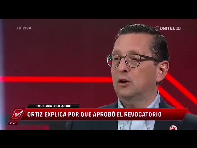 Scar Ortiz Y El Revocatorio Fue Un Error Lo Reconozco Eju Tv