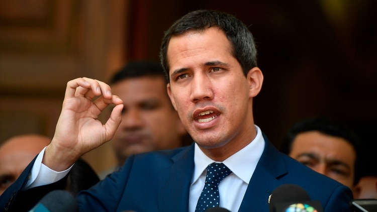 Juan Guaidó, presidente interino de Venezuela (AFP)