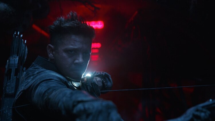 Jeremy Renner es Clint Barton/Hawkeye en Avengers: Infinity War (2018)