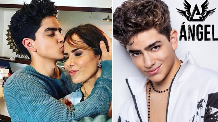 Gloria Trevi y su hijo Ángel Gabriel comparten su pasión por la música(Foto: Instagram)