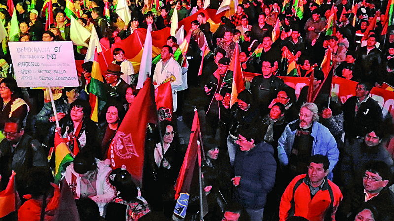 Los cabildos de Tarija y Oruro alzan su voz contra Evo Morales