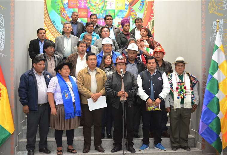Dirigentes afines al Gobierno se pronunciaron I Foto: archivo.