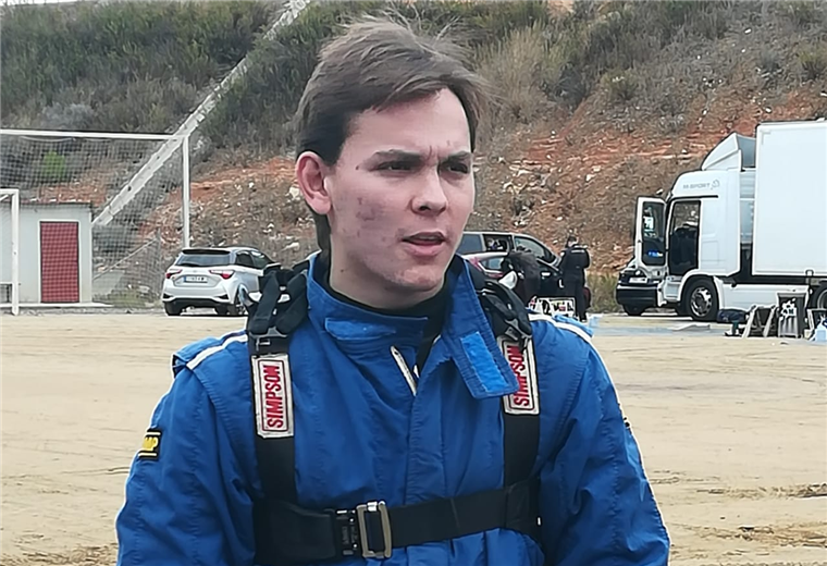 Marquito Bulacia, piloto boliviano que participa en el Mundial de Rally. Foto: Rainer Duran