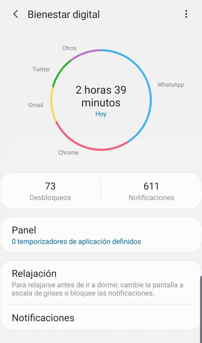 Dentro de Android y de iOS se sumaron herramientas de bienestar digital que permiten controlar el tiempo que se pasa frente a la pantalla.