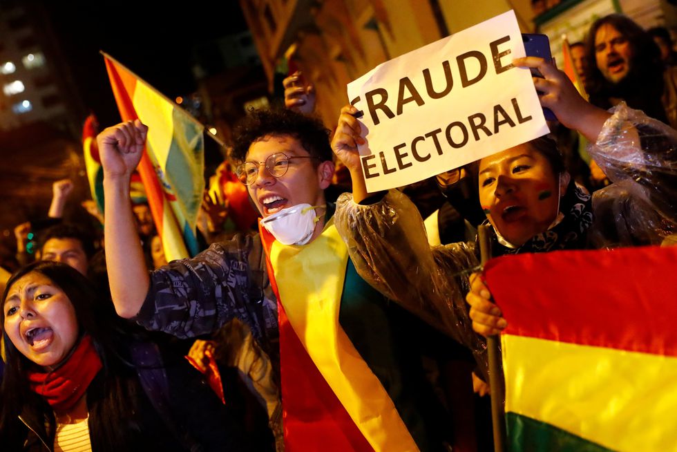 Las sospechas de fraude en favor de Evo Morales han provocado masivas protestas en Bolivia. (Foto: Reuters)