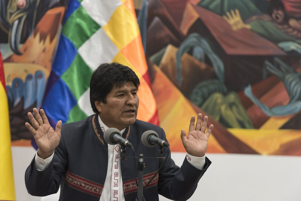 Evo Morales negó la posibilidad de fraude. (Foto: Bloomberg)