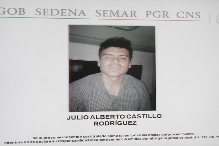 Monte Alejandro Rubido García Comisionado Nacional de Seguridad en conferencia de prensa dieron detalles de la captura de Ruben Oseguera González alias 