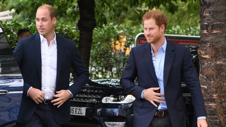 Guillermo y Enrique durante una actividad conjunta, en 2016, cuando todavía compartían la Royal Fundation que habían creado en 2009. (Alan Davidson/Shutterstock)