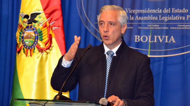 El vicepresidente Álvaro García Linera. | ABI