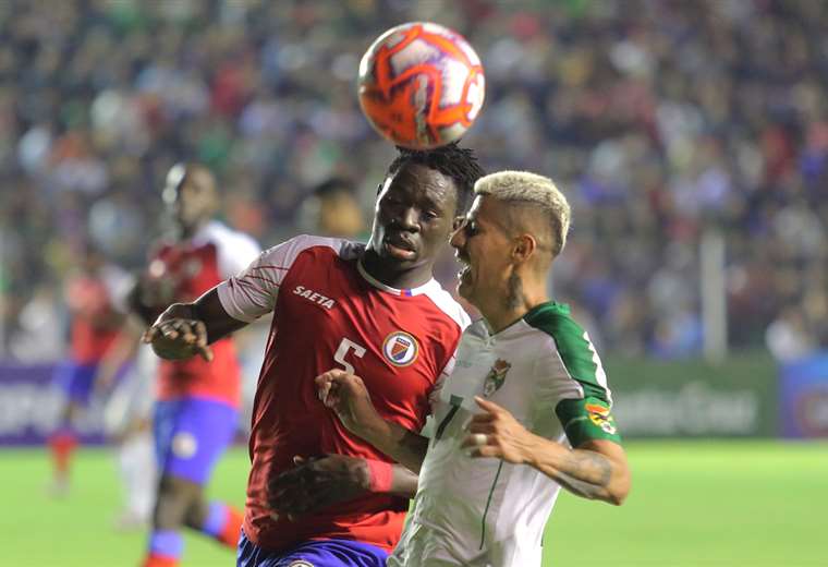 La última vez que Bolivia jugó un amistoso fue ante Haití (3-1) en Santa Cruz. Foto. Archivo DIEZ 