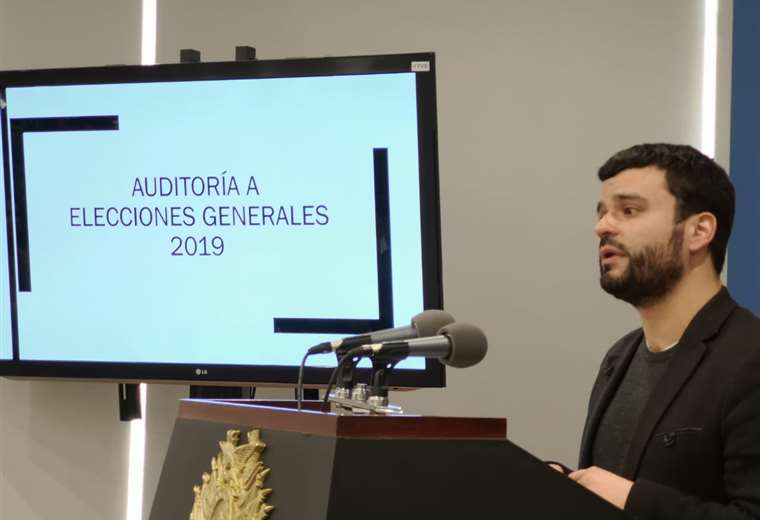 La autoridad brindó declaraciones en la Casa Grande del Pueblo I Foto: Presidencia.