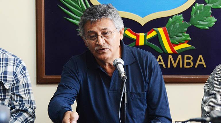 El gobernador Iván Canelas. | LOS TIEMPOS