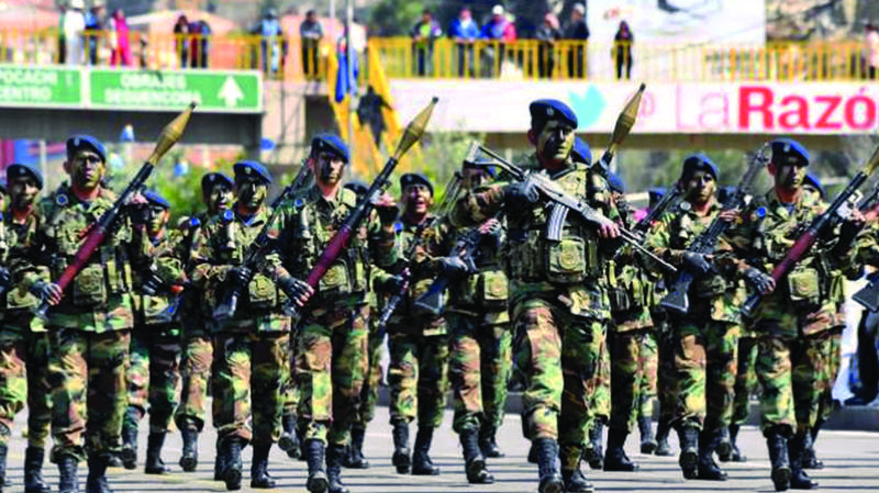 Subalternos de las Fuerzas Armadas: Jamás levantaremos armas contra el pueblo