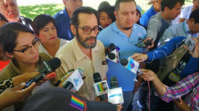 Los representantes de la Coordinadora. | Daniel James