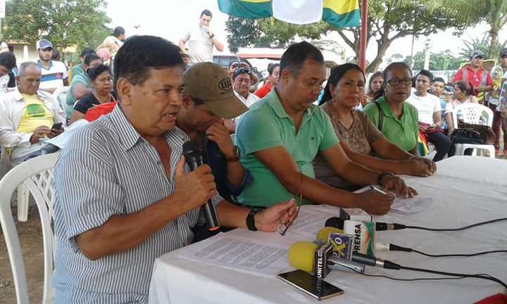 Miembros de la Coordinadora en Defensa de la Democracia