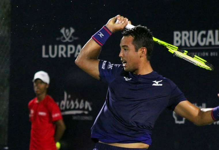 Dellien es el máximo representante del tenis boliviano. Foto: Prensa Hugo Dellien