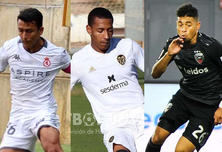 Fernández, Quinteros y Bustamante fueron llamados a la sub 23. Foto. Internet 