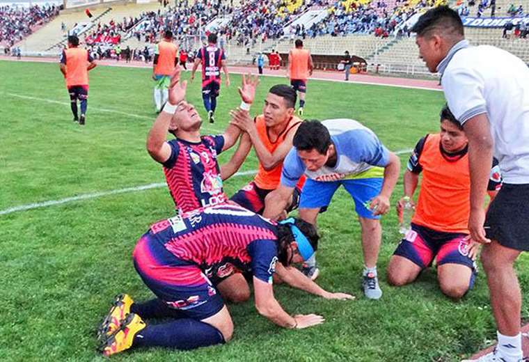 Jugadores del Stormer's San Lorenzo de Potosí. Foto: Correo del Sur