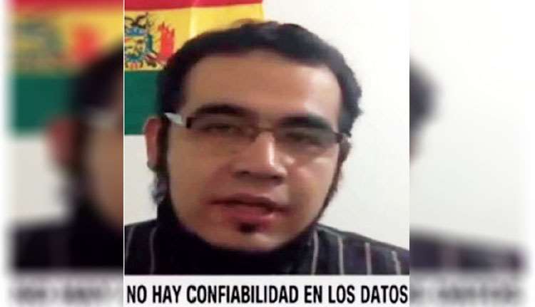 Villegas ofreció entrevistas a TVU y a la cadena internacional CNN. Foto: TOMADA DE LA TV