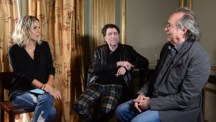 Joan Manuel Serrat y Joaquín Sabina a solas con Teleshow