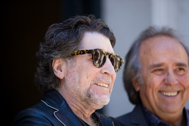 Joaquín Sabina y Joan Manuel Serrat, en Buenos Aires (Fotos y videos: Lihue Althabe)