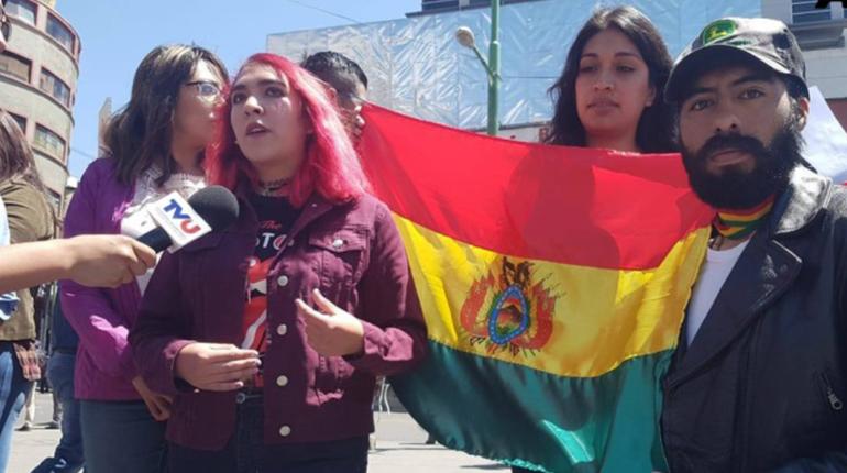 Jóvenes de organizaciones por la democracia. | ANF