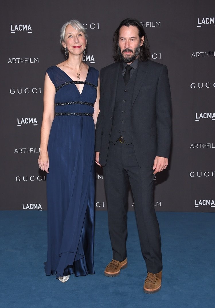 El actor acudió a la gala de Arte y Cine de LACMA de la mano de la pintora Alexandra Grant. Es su primera relación oficial desde la muerte de su ex novia, Jennifefer Syme