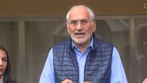 Carlos Mesa se pronunció en La Paz