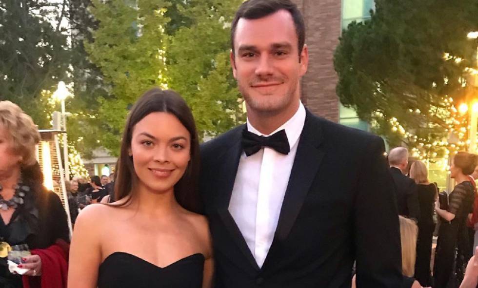 Cooper Hefner y Scarlett Bryne, en una imagen de Instagram. 