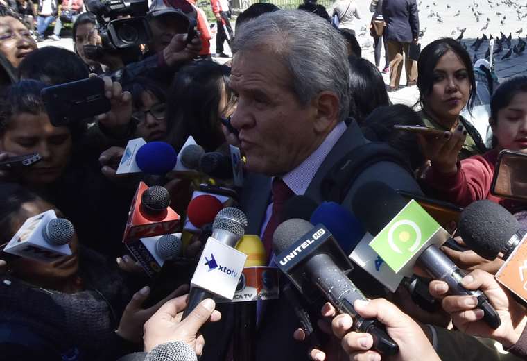 El integrante del Conade anticipa una masiva concentración I Foto: APG Noticias.
