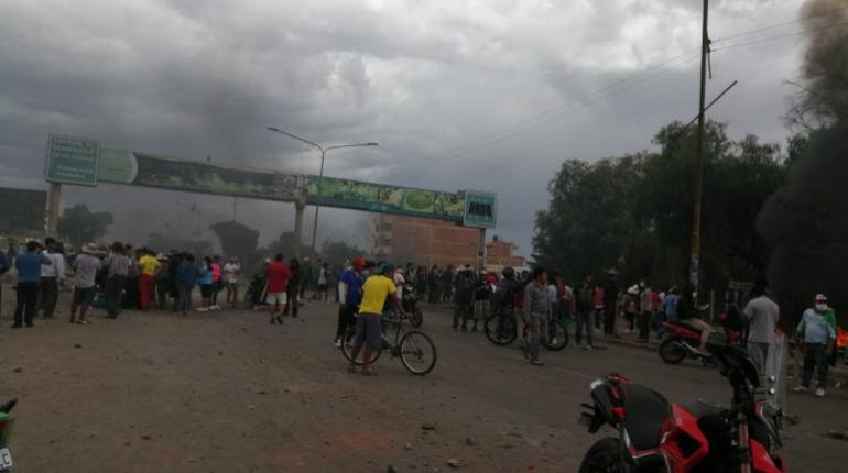 Los enfrentamientos en Huayculi. | Cristina Cotari