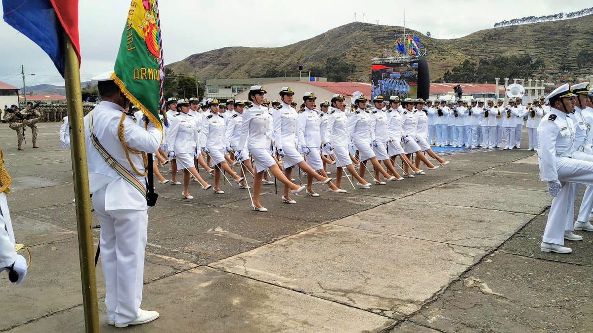 Felicitamos A La Armada Boliviana En Su 193 Aniversario Celebrado En Sanpedrodetiquina E Ejutv 2095