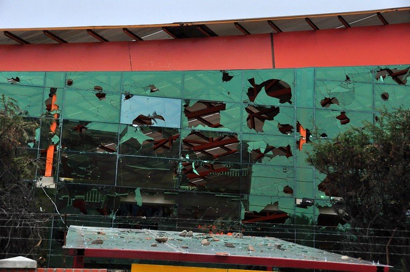 Ataque a la infraestructura de la alcaldía de El Alto