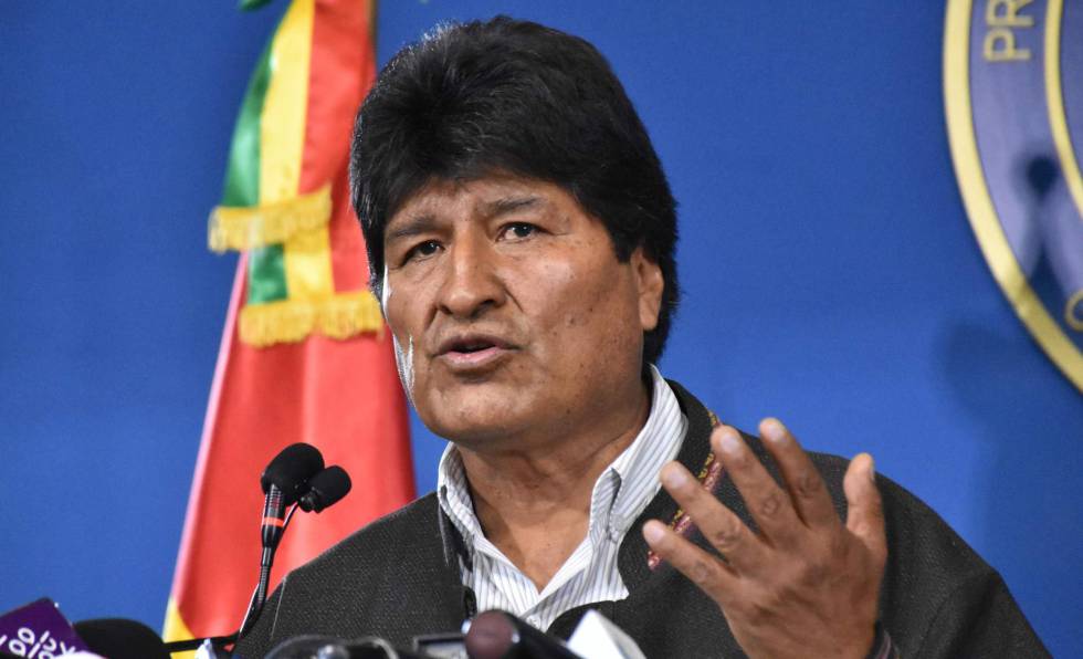 El presidente Evo Morales el pasado sábado en Bolivia.