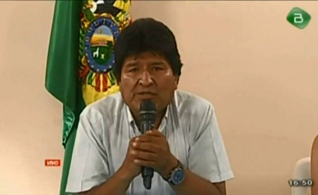 Evo Morales anuncia su renuncia en Bolivia 