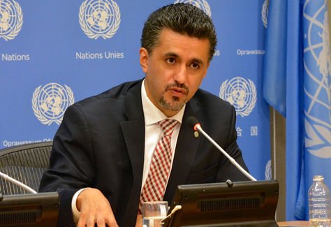 Sacha Llorenti, embajador de Bolivia ante la ONU, participa de una reunión internacional. Foto: Archivo