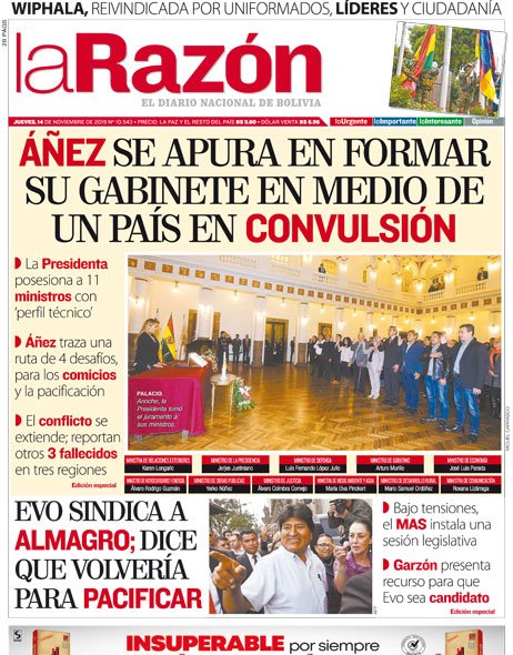 Portada Edición Impresa