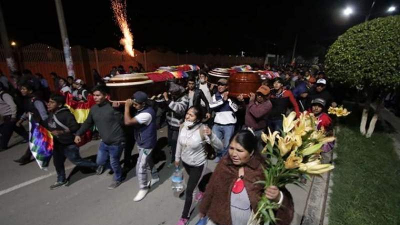Murillo dice que disparos salieron de manifestantes en Sacaba y que no hubo orden para lanzar tiros