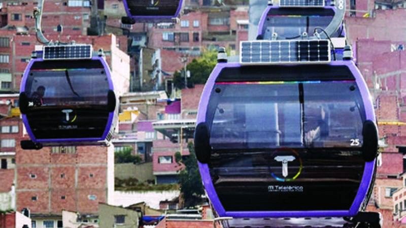 Resultado de imagen de Mi Teleférico opera con normalidad en La Paz y El Alto"