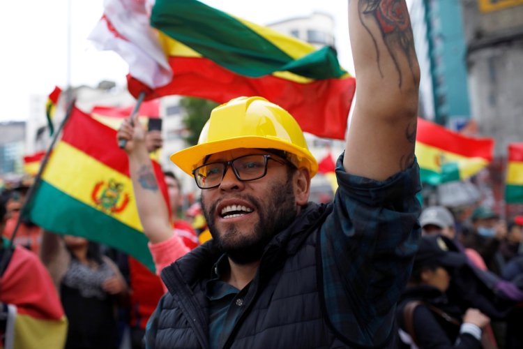La Central Obrera Boliviana y la Federación de Trabajadores Mineros le pidieron la renuncia a Evo Morales (REUTERS/Marco Bello)