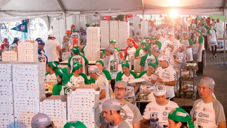 La Asociación Propietarios de Pizzerías y Casas de Empanadas en acción. (@gwr_es)