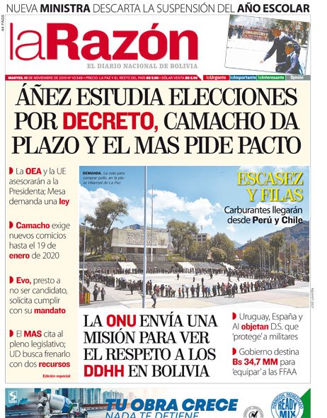 Portada Edición Impresa