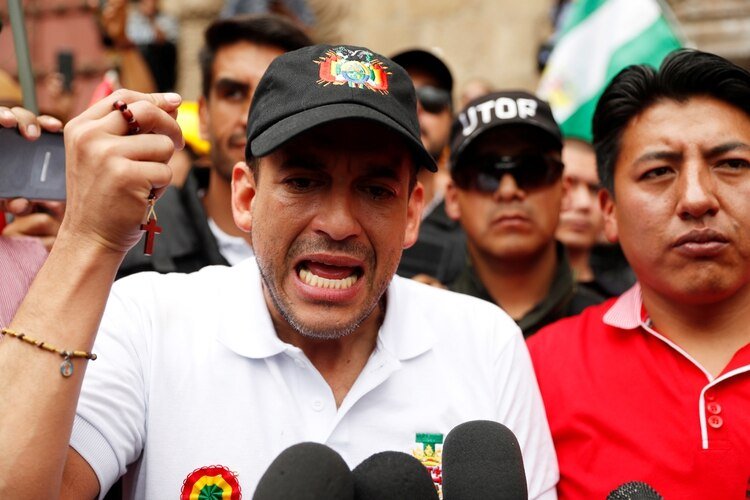 Luis Fernando Camacho (REUTERS/Carlos Garcia Rawlins)