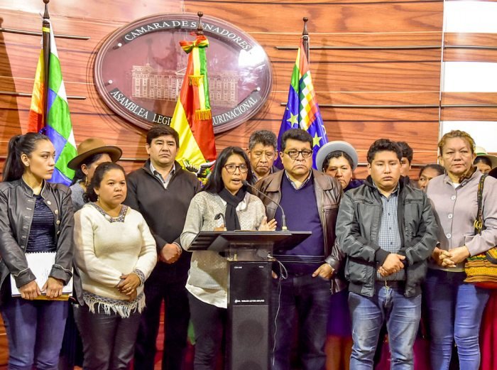 ASAMBLEISTAS DEL MAS QUE DICEN “TENER INTERÉS EN DESTRABAR LA SITUACIÓN POLÍTICA DE BOLIVIA”.